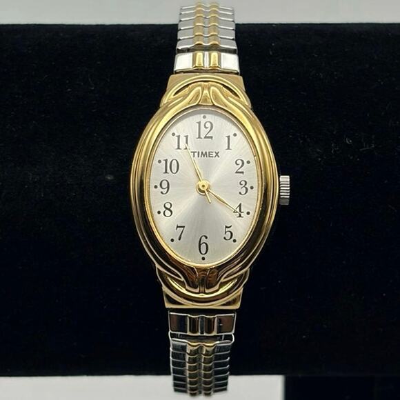 Stunning Silver & Gold Timex Watch - Picture 2 of 4